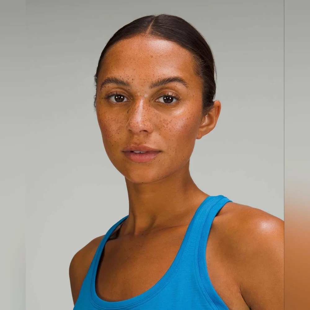 Lululemon Swiftly Tech Racerback Tank Top 2.0 *Hip Length (Poolside) Size 12_3